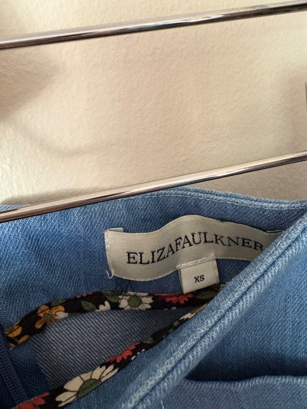 Eliza Faulkner Made in Canada Tate Denim Skirt with Pockets - Picture 5 of 6